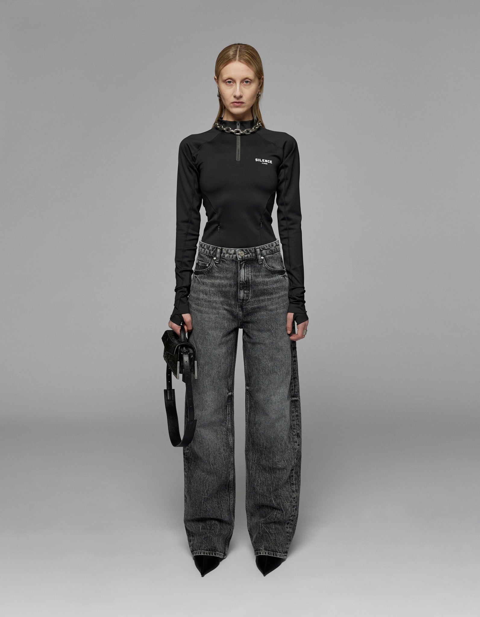 Relaxed Jeans - Black Vein – Han Kjøbenhavn