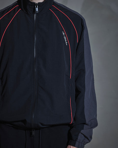 Technical Logo Jacket - Black
