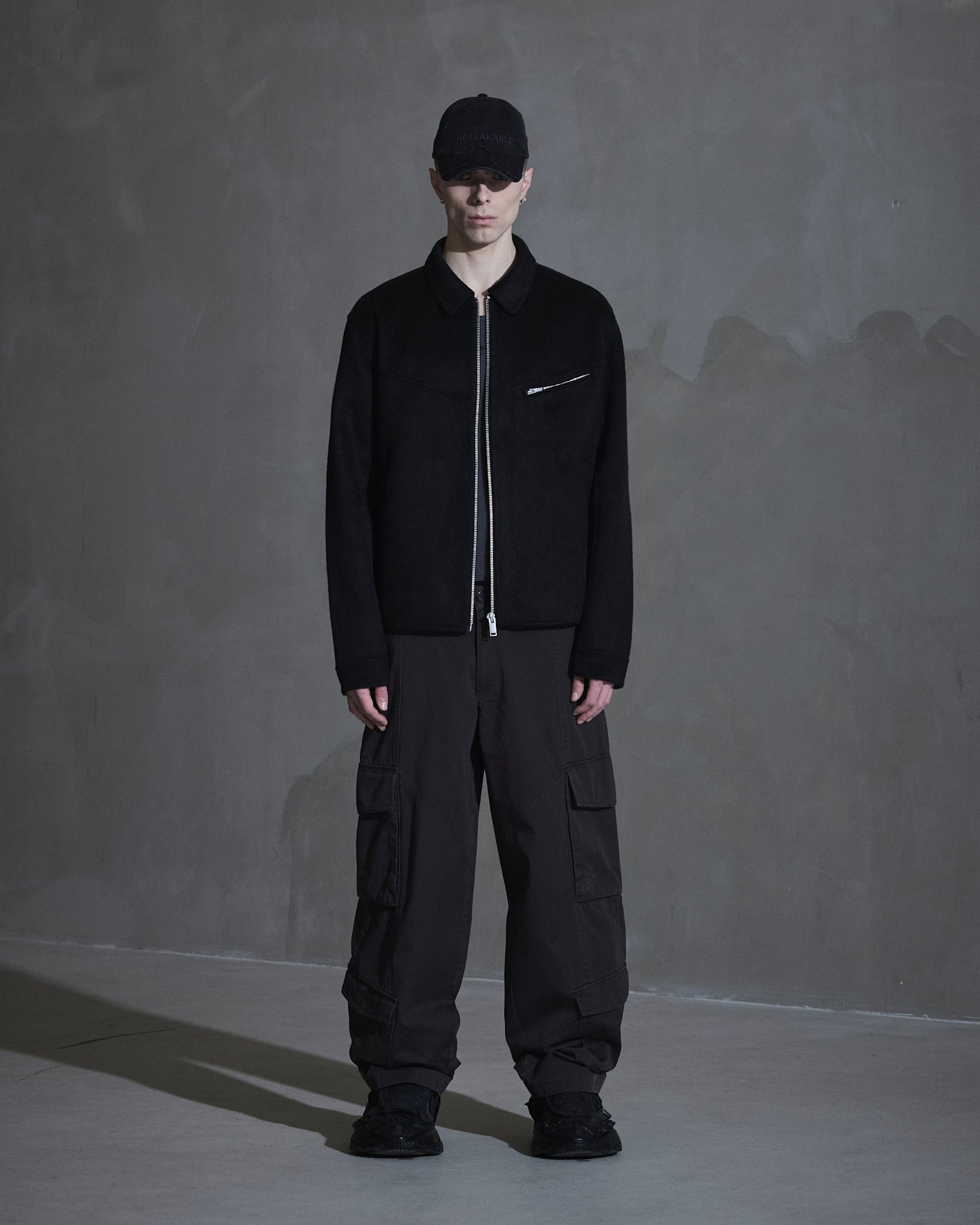 Diamond Boxy Jacket - Black – Han Kjøbenhavn