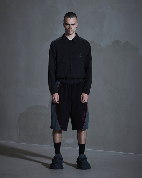 Elasticated Shirt - Black