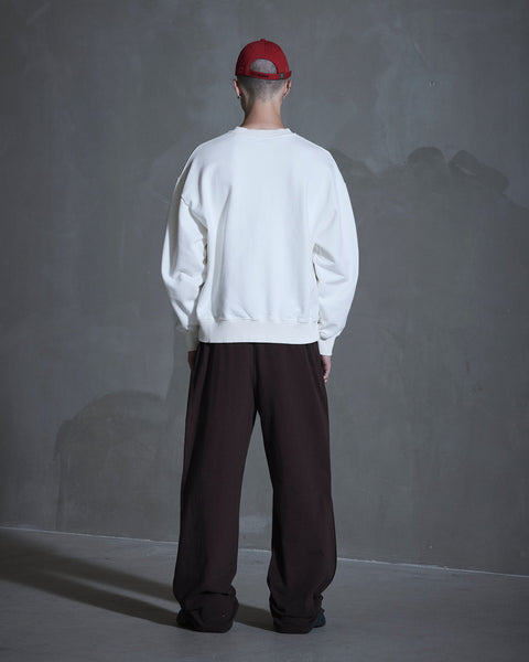 HK Swan Oversized Crewneck - Off White