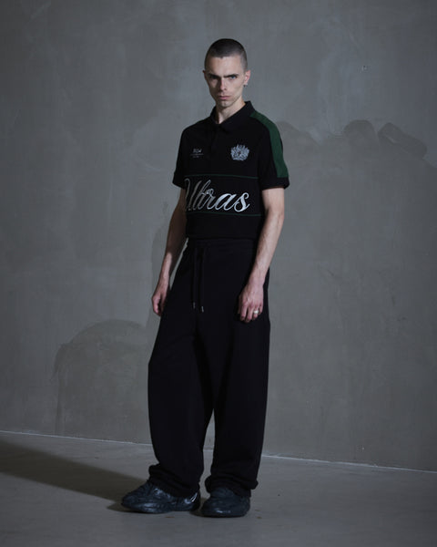 Logo Polo Tee - Black