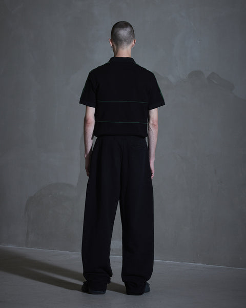 Logo Polo Tee - Black