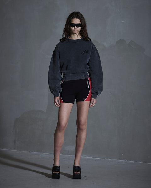 Monogram Crewneck - Dark Grey