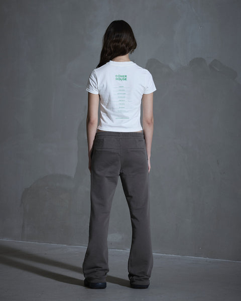 Monogram Jersey Trousers - Dusty Brown