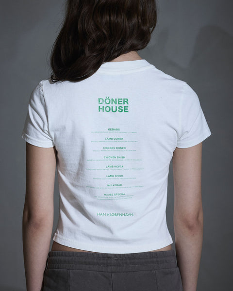 Döner House Mini Tee - Off White