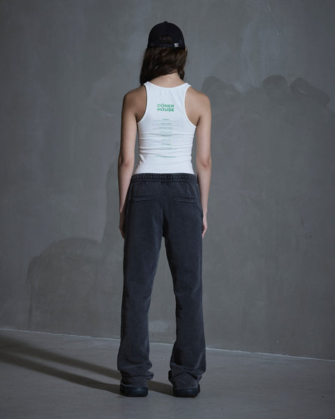 Monogram Jersey Trousers - Dark Grey