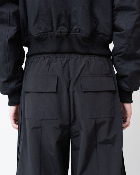 Pleated Detail Mid-Rise Trousers