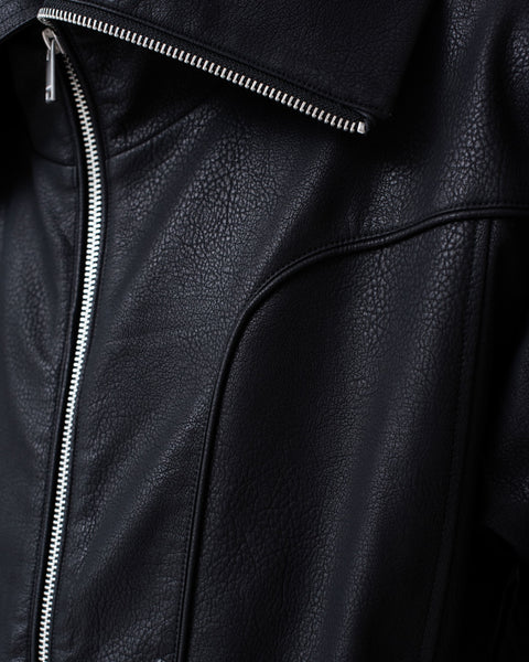 Memory Faux Leather Jacket