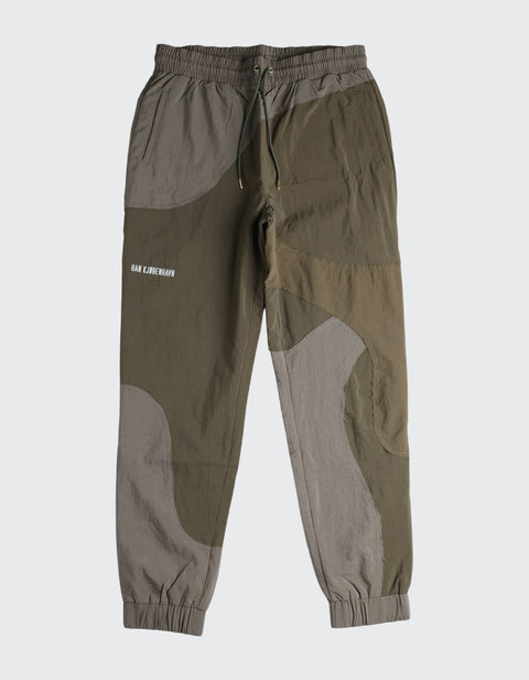 Second Life Track Curve Pants	 / M - Crepe Green