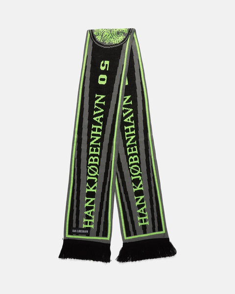 HK Football Scarf - Lime
