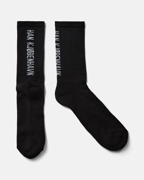 2-Pack Logo Socks - Black