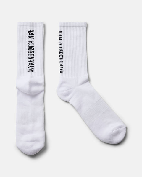 2-Pack Logo Socks - Off White