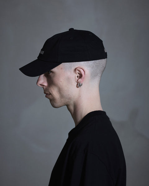 Cotton Cap - Black Logo