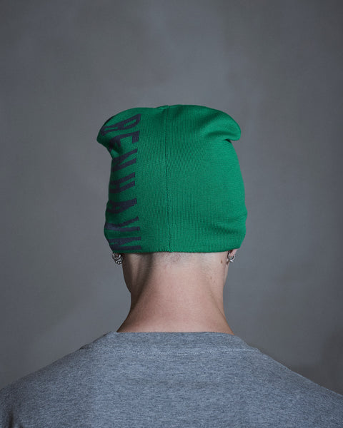 Logo Cuffless Beanie - Vibrant Green