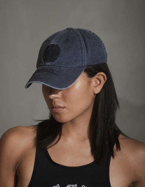 Monogram Baseball Cap - Black