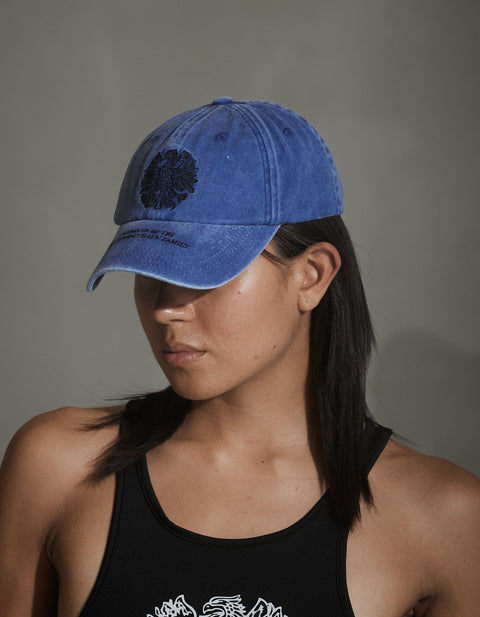 Monogram Baseball Cap - Royal Blue