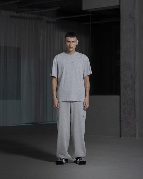 Daily Oversized Tee - Grey Melange