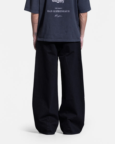 Baggy Denim Jeans - Black Tint