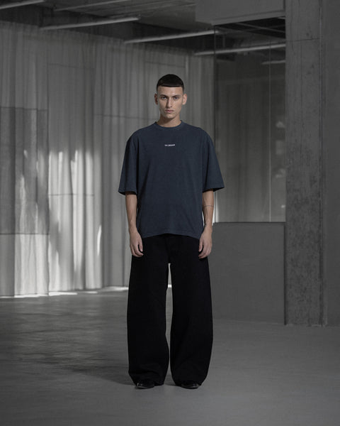 Baggy Denim Jeans - Black Tint