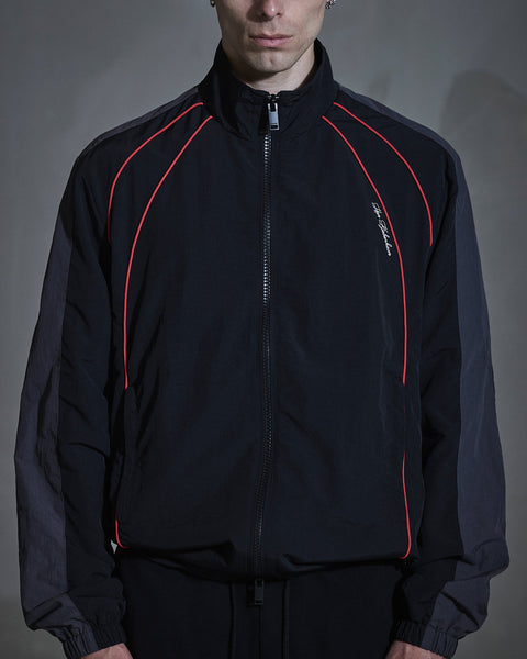 Technical Logo Jacket - Black