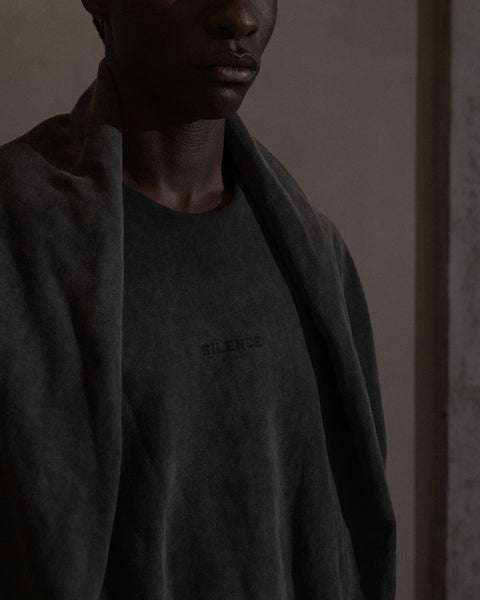 Double Layered Crewneck - Ash Grey