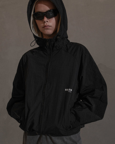 Windbreaker Technical Jacket - Anthracite Black