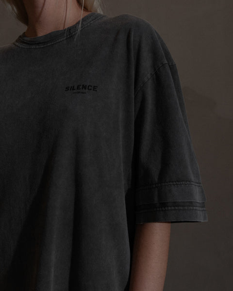 Layered Tee - Ash Grey