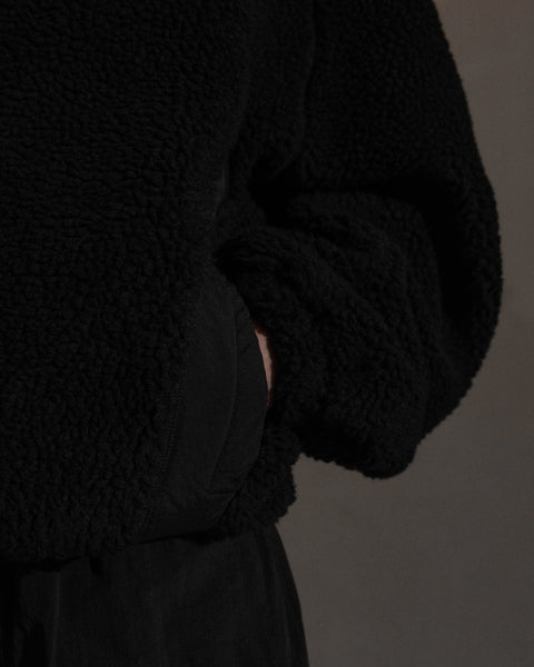 Fleece Jacket - Anthracite Black