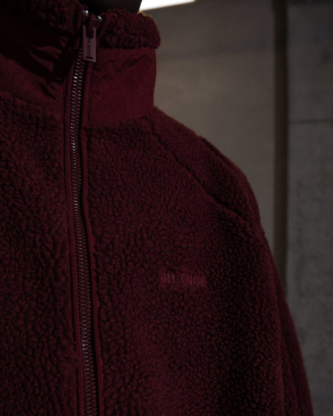 Fleece Jacket - Blood Red