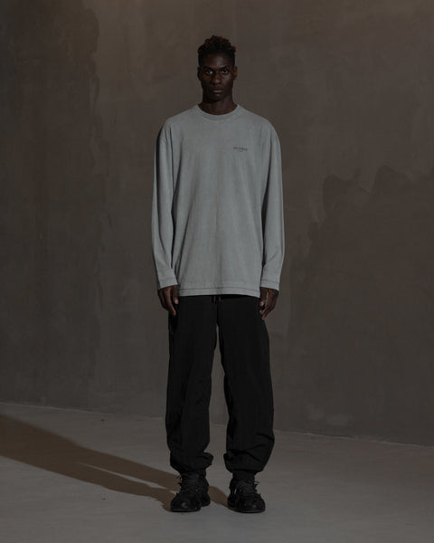 Layered Long Sleeve - Steel Grey