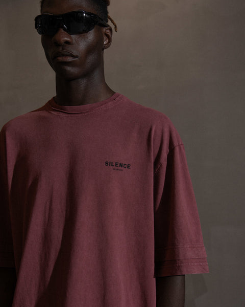 Layered Tee - Blood Red