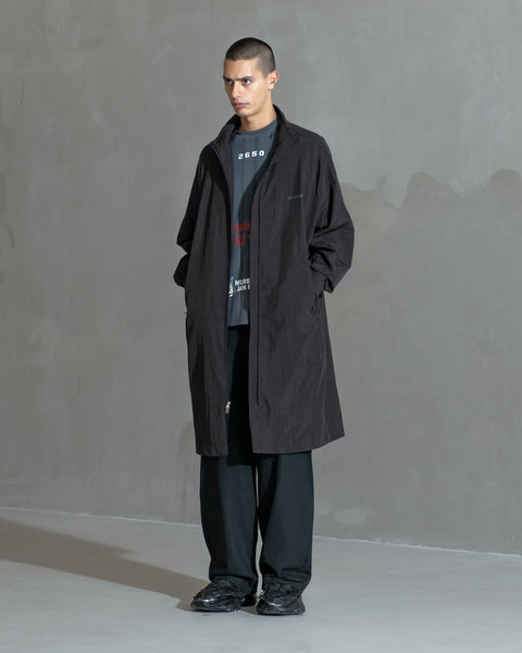 Long Track Jacket - Anthracite Black