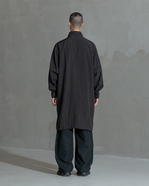 Long Track Jacket - Anthracite Black