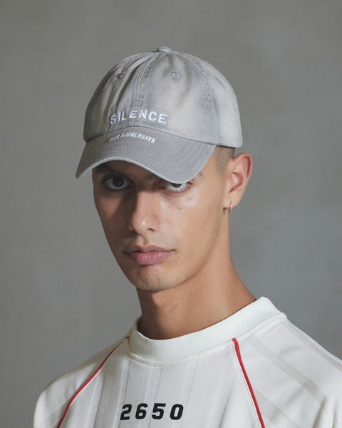 Silence Logo Baseball Cap - Steel Grey