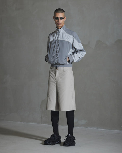 Wide-leg  Shorts - Warm Dark Grey