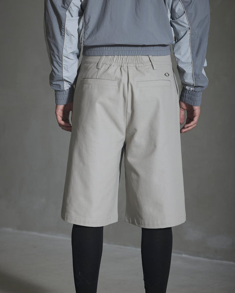 Wide-leg  Shorts - Warm Dark Grey
