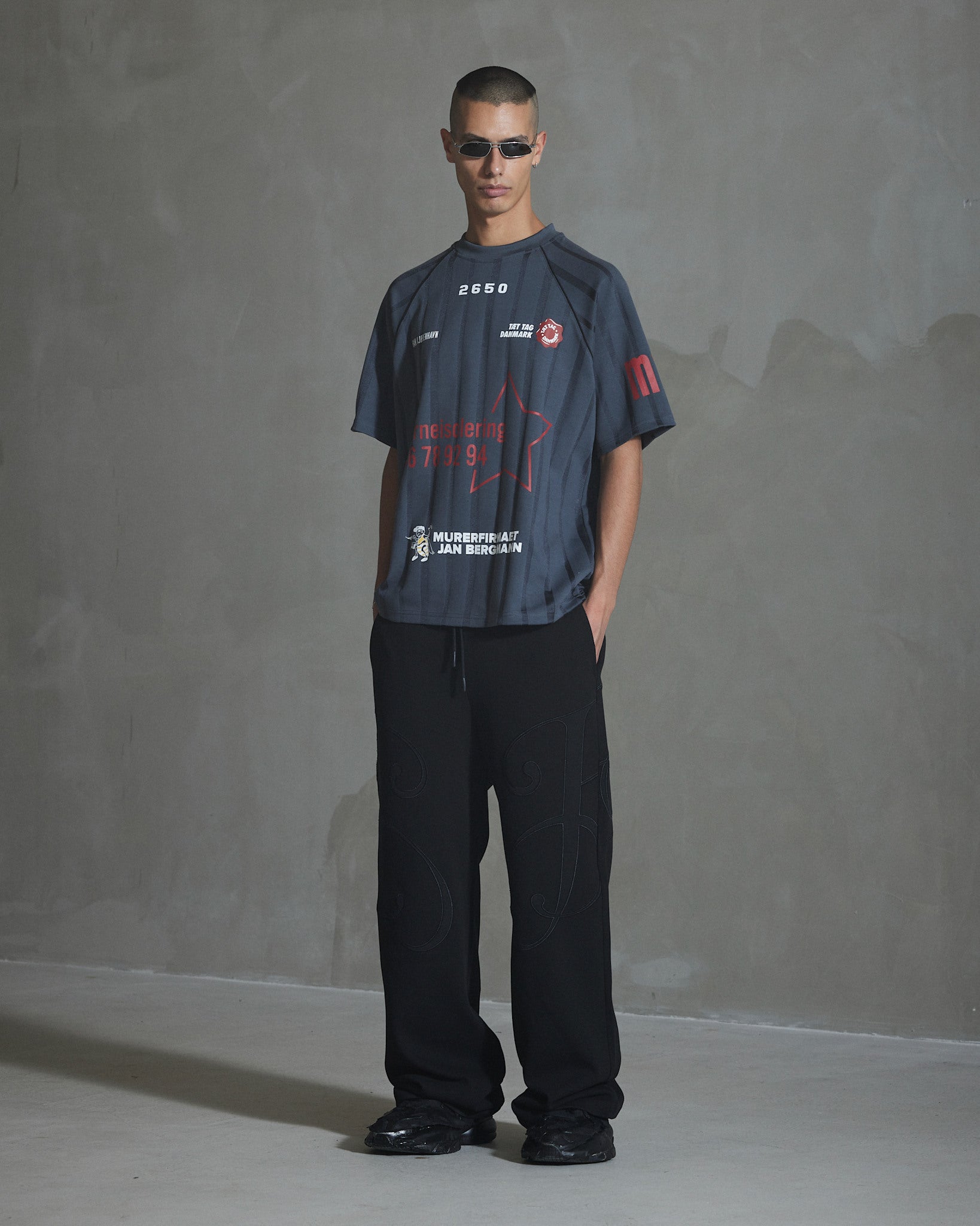 Sponsored Football Jersey SS - Dark Grey – Han Kjøbenhavn