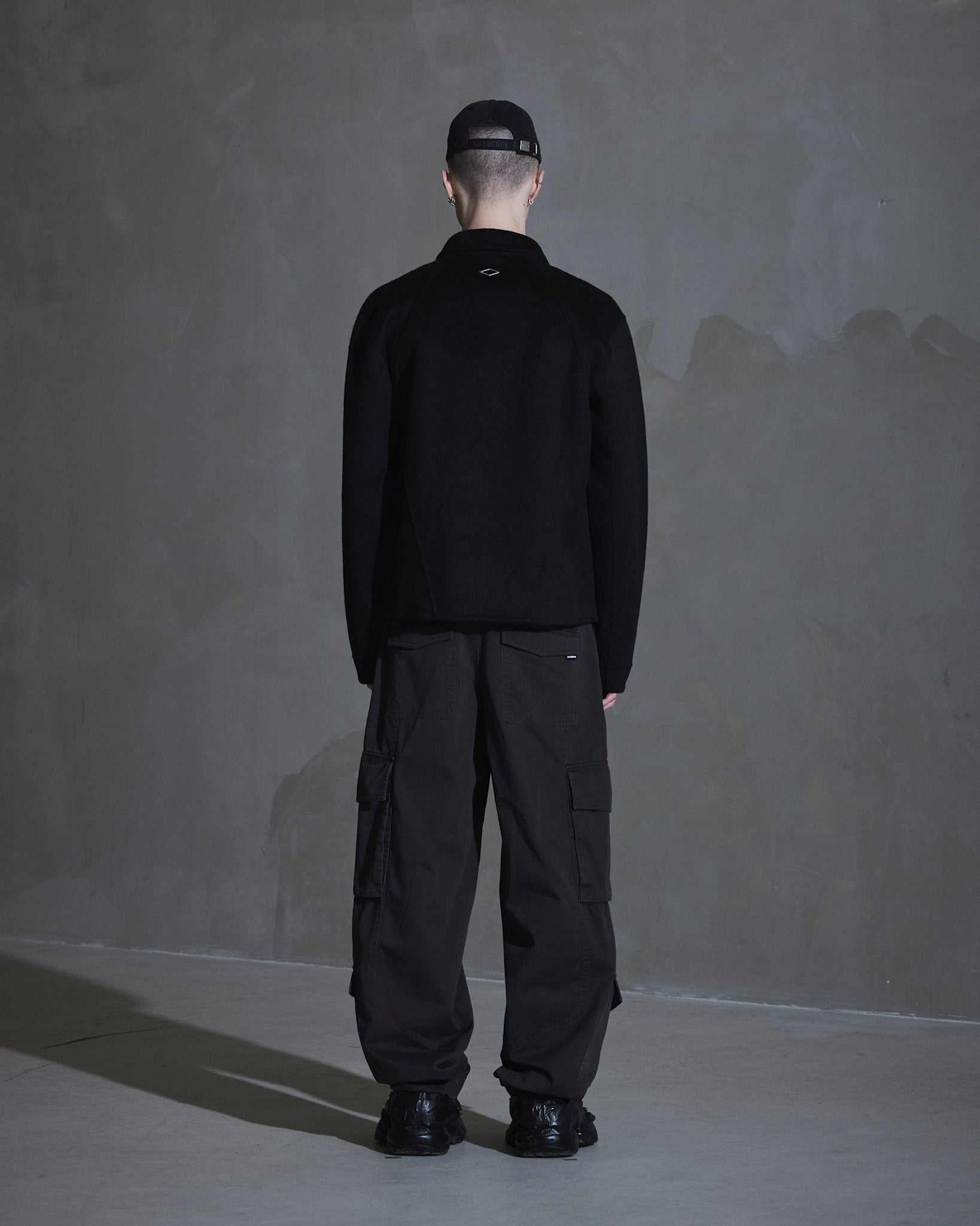 Diamond Boxy Jacket - Black – Han Kjøbenhavn