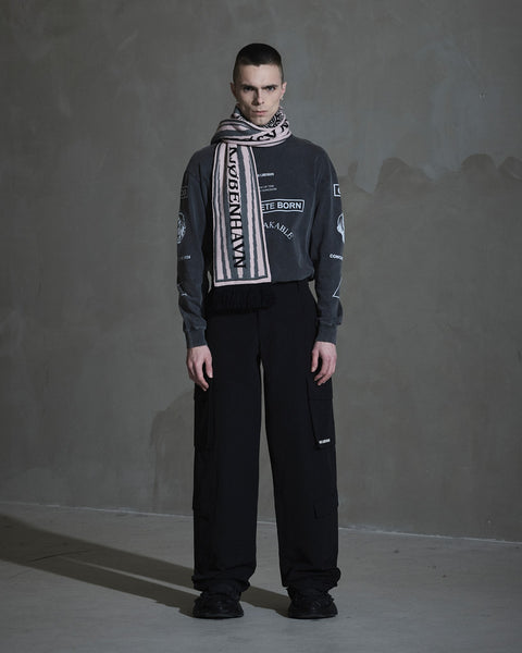 Ripstop Cargo Trousers - Black