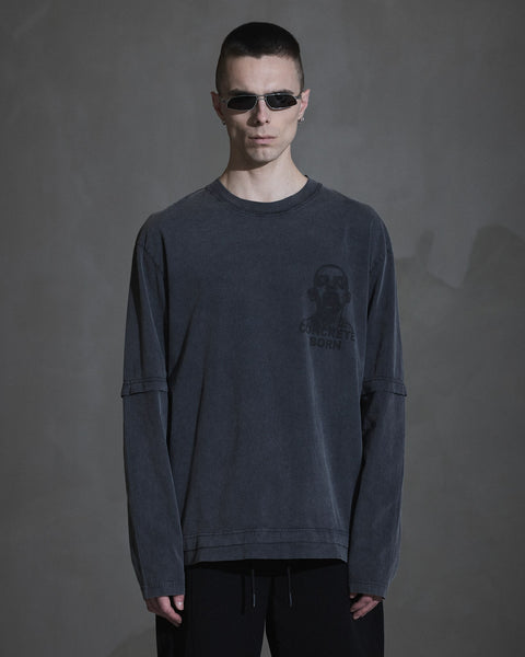Concrete Boy Long Sleeve - Dark Grey