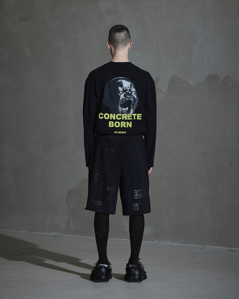 Football Mesh Shorts - Black