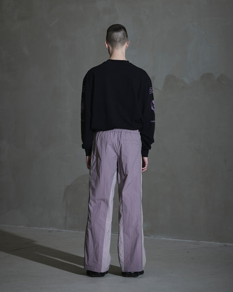 Detailed Track Trousers - Dusty Purple