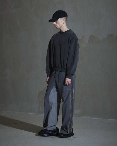 Logo Oversized Crewneck - Dark Grey