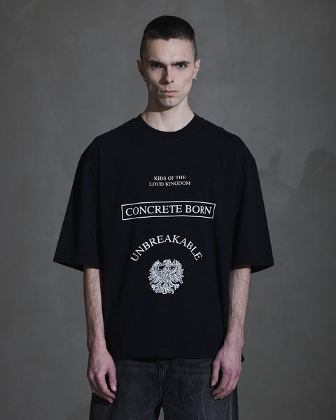 Kingdom Oversized Tee - Black