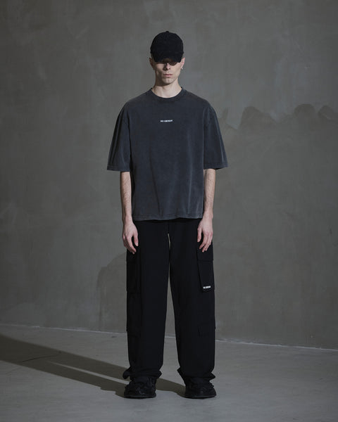 Graphic Oversized Tee - Dark Grey