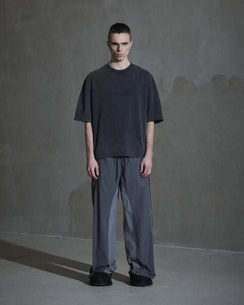 Logo Oversized Tee - Dark Grey