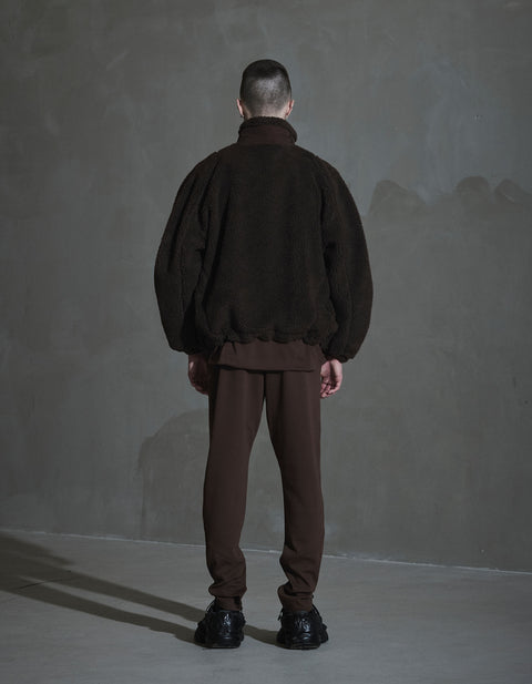 Fleece Jacket - Coffe Brown