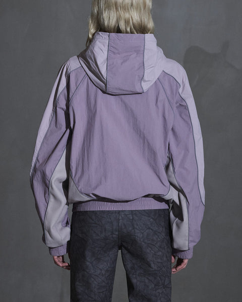 Detailed Track Jacket - Dusty Purple