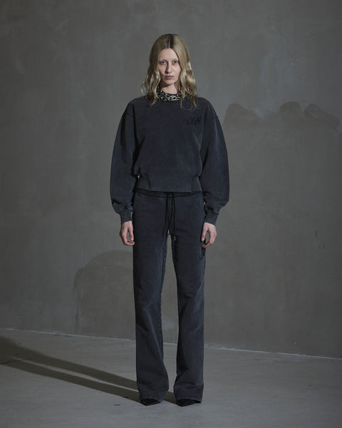 Monogram Crewneck - Dark Grey